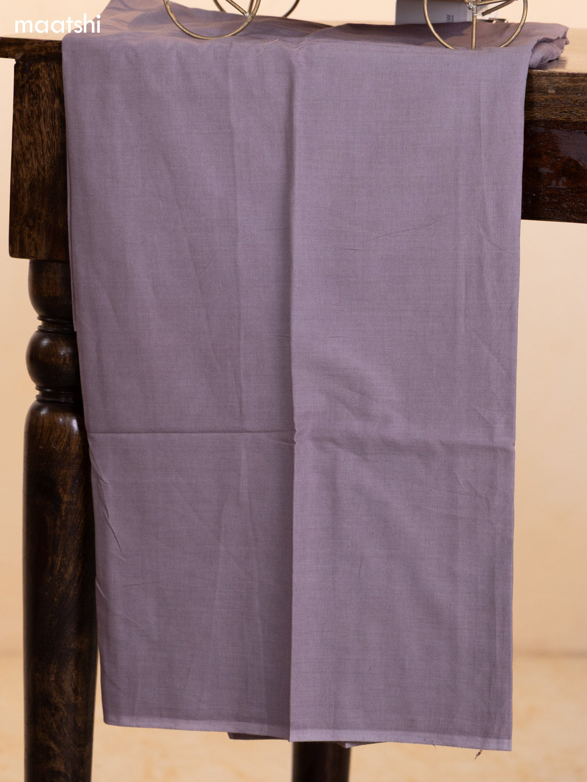 Pastel Brown Tissue Silk Dress Material With Floral Embroidery Work Border and Bottom & Dupatta