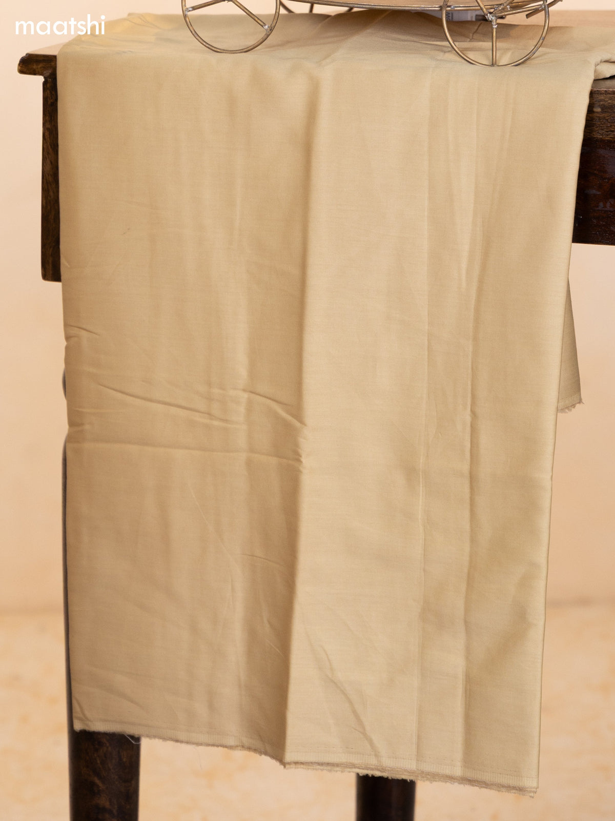 Pastel Yellow Tissue Silk Dress Material With Floral Embroidery Work Border and Bottom & Dupatta