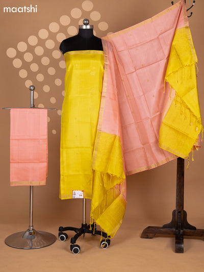 Pure Silk Unstitched Salwar Suits