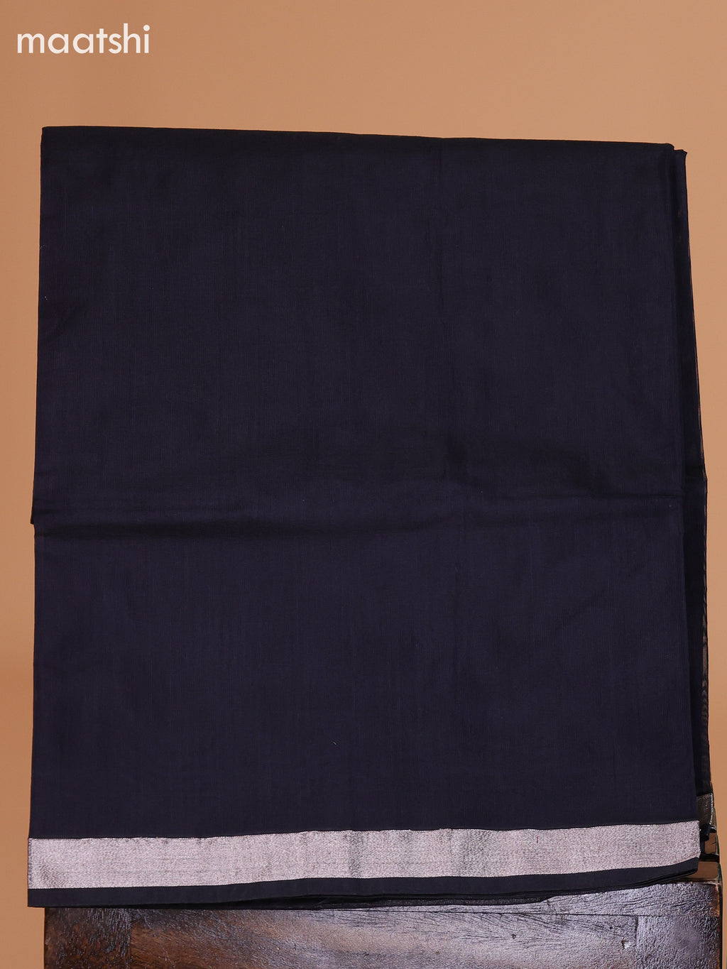 Pastel Green and Black Semi Silk Cotton Dress Material With Zari Buttas And Bottom & Dupatta