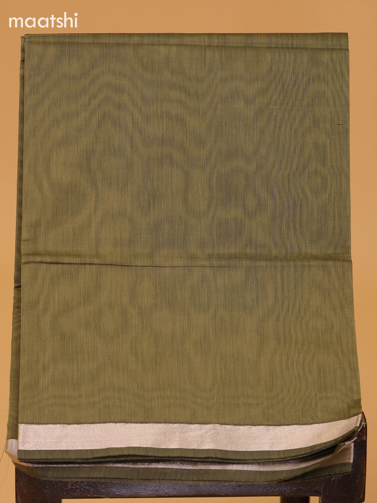 Black and Elaichi Green Semi Silk Cotton Dress Material With Zari Buttas And Bottom & Dupatta