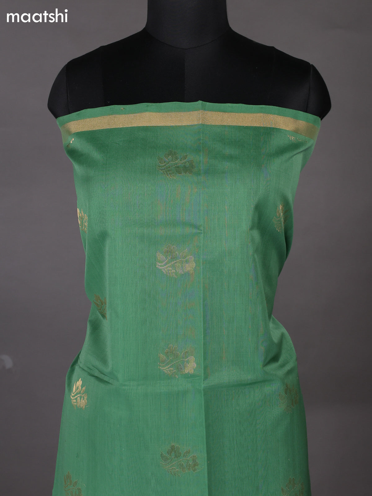 Silk Cotton Unstitched Salwar Suits  Maatshi