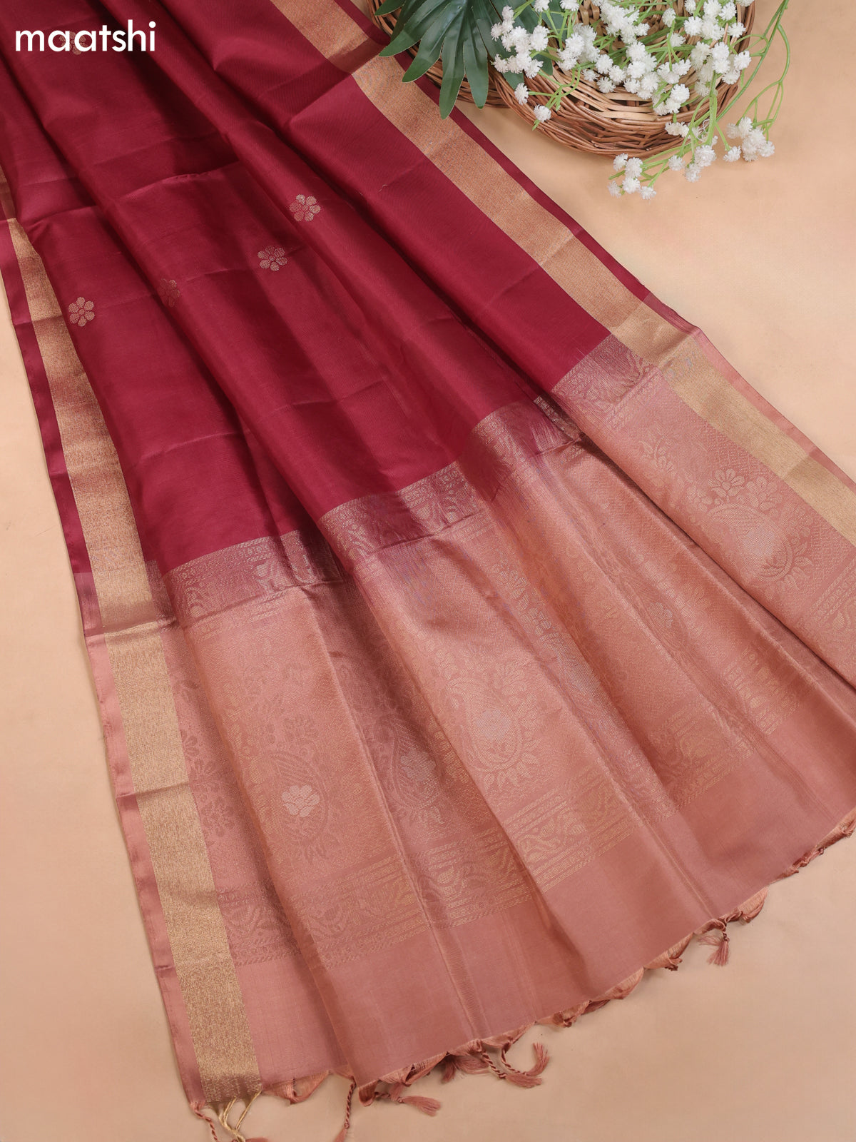 pastel maroon dress 10 Burgundy Bridesmaid Dresses From Real Weddings