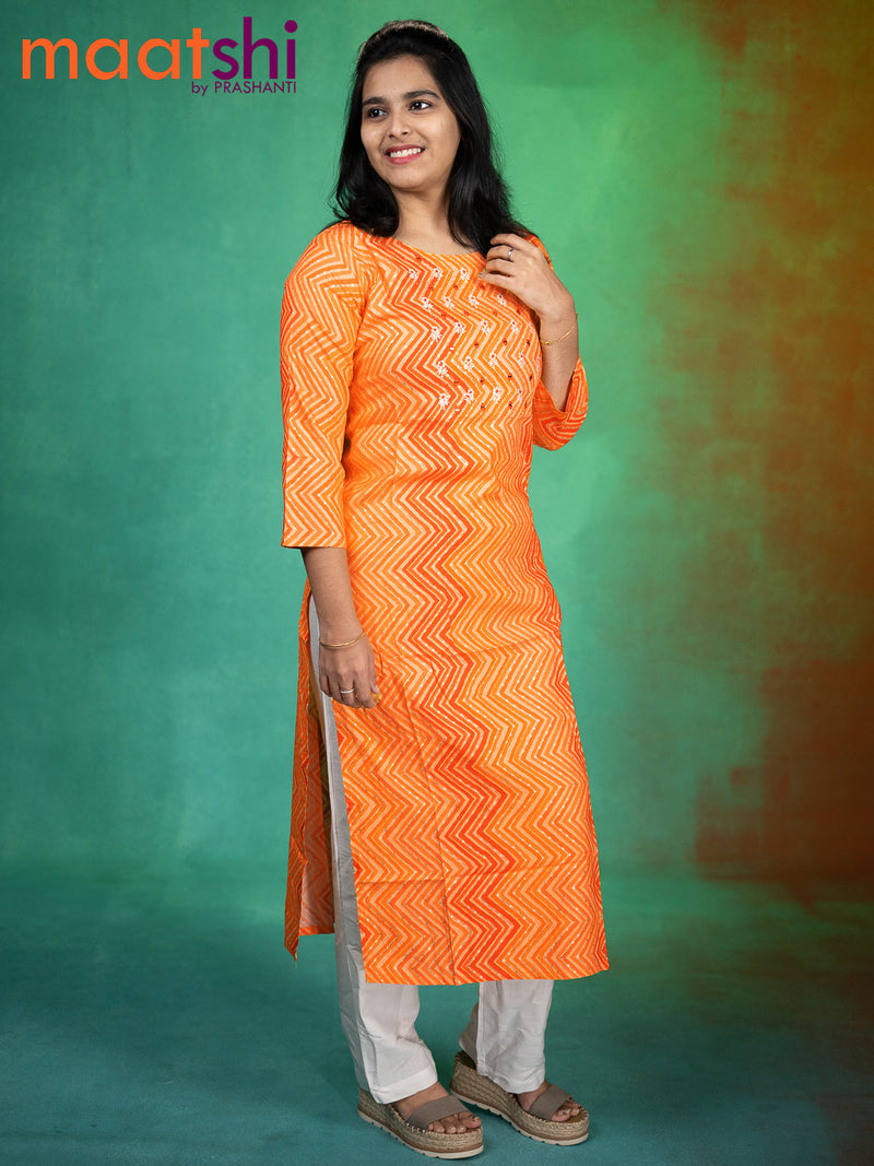 Black Party Wear Designer Cotton Printed Zig Zag Kurti With Palazzo at Rs  460/piece in Jaipur